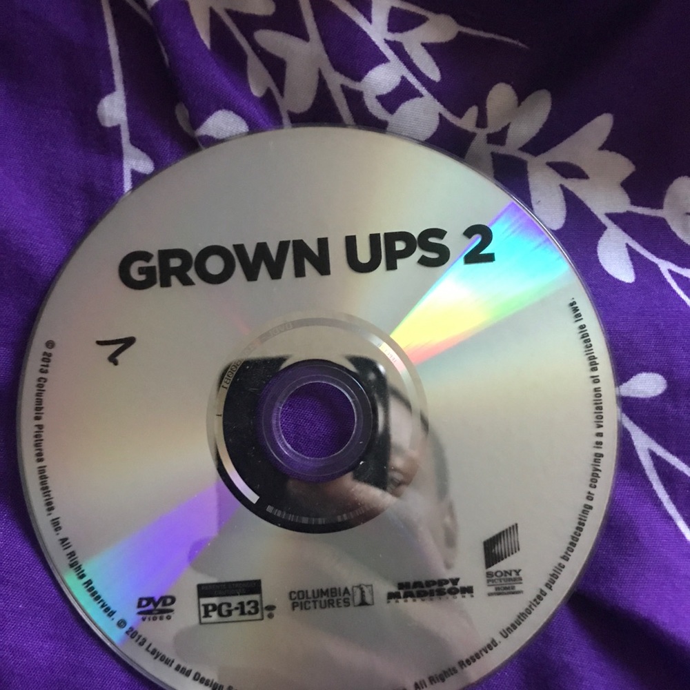 Grown ups 2 Disc only